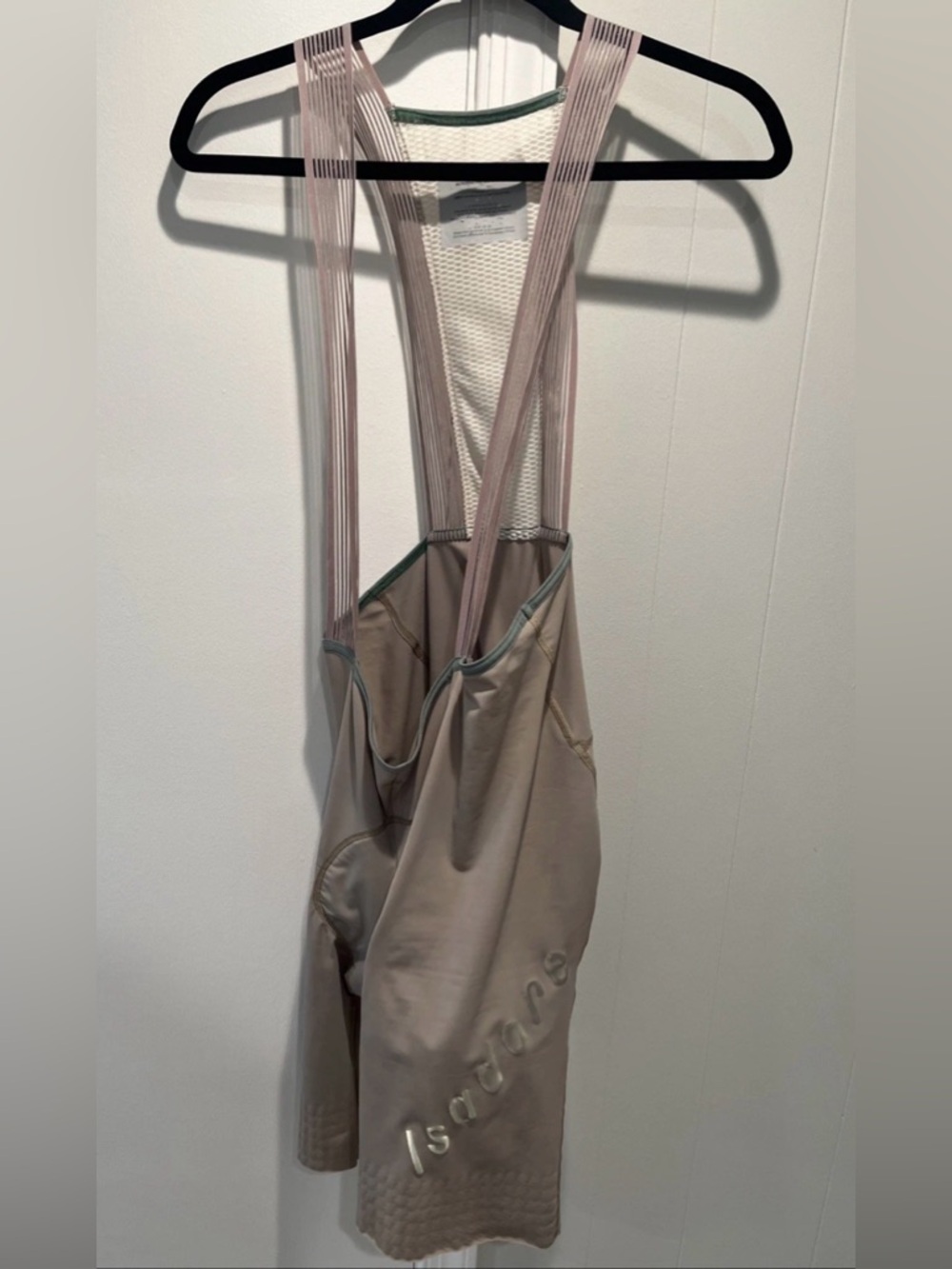 Isadore Alternative Men’s Cycling Bib Shorts Khaki Tan Medium EUC MAAP RAPHA PAS